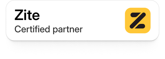 Zite Certified Partner badge